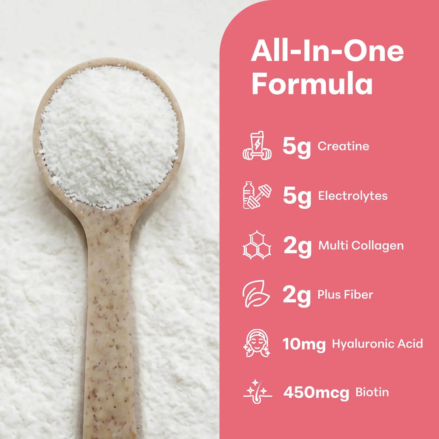 Creatine Hydration Powder 392g Strawberry Flavor