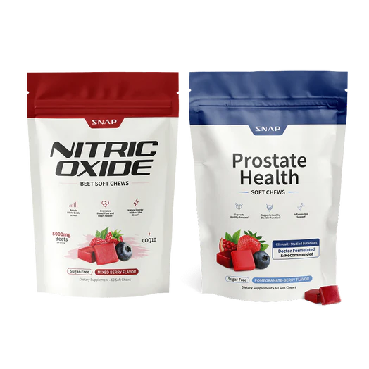 Prostate Health & Nitric Oxide Chews Bundle